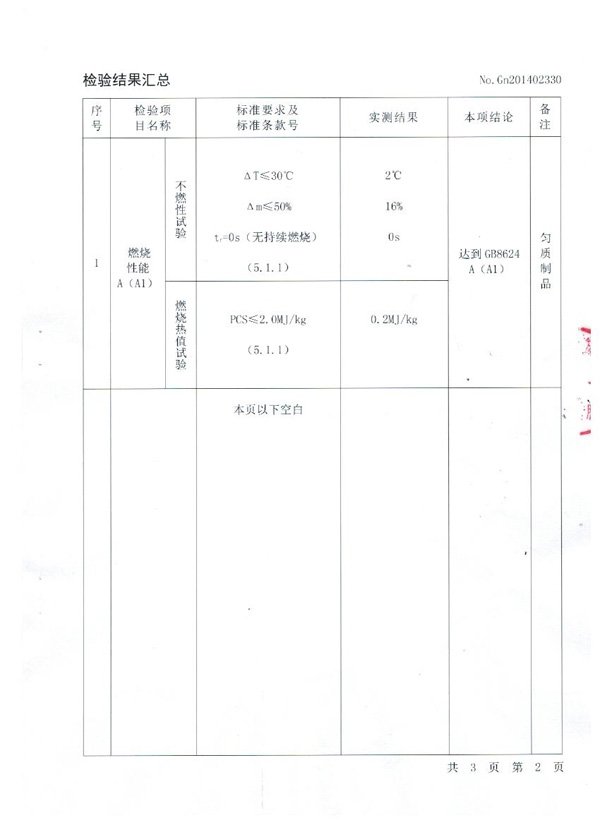 河北銀通保溫材料A級防火報告（公安部）2